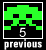 Previous Five Visited Sites